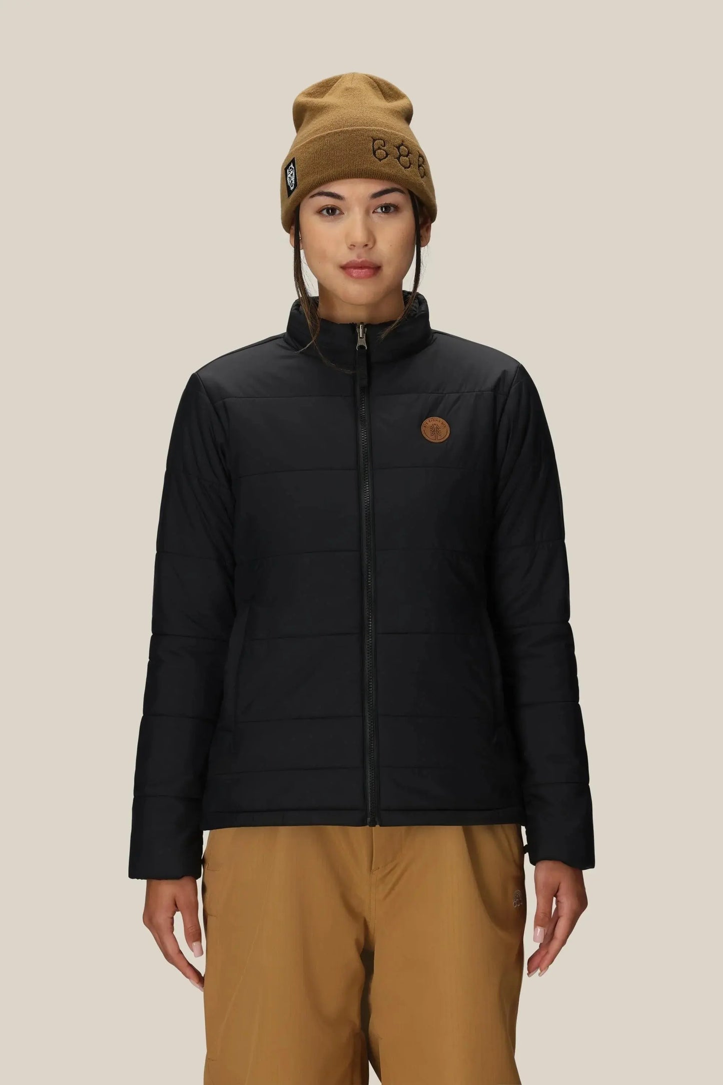 686 Smarty Spellbound Jacket - Black Herringbone 686