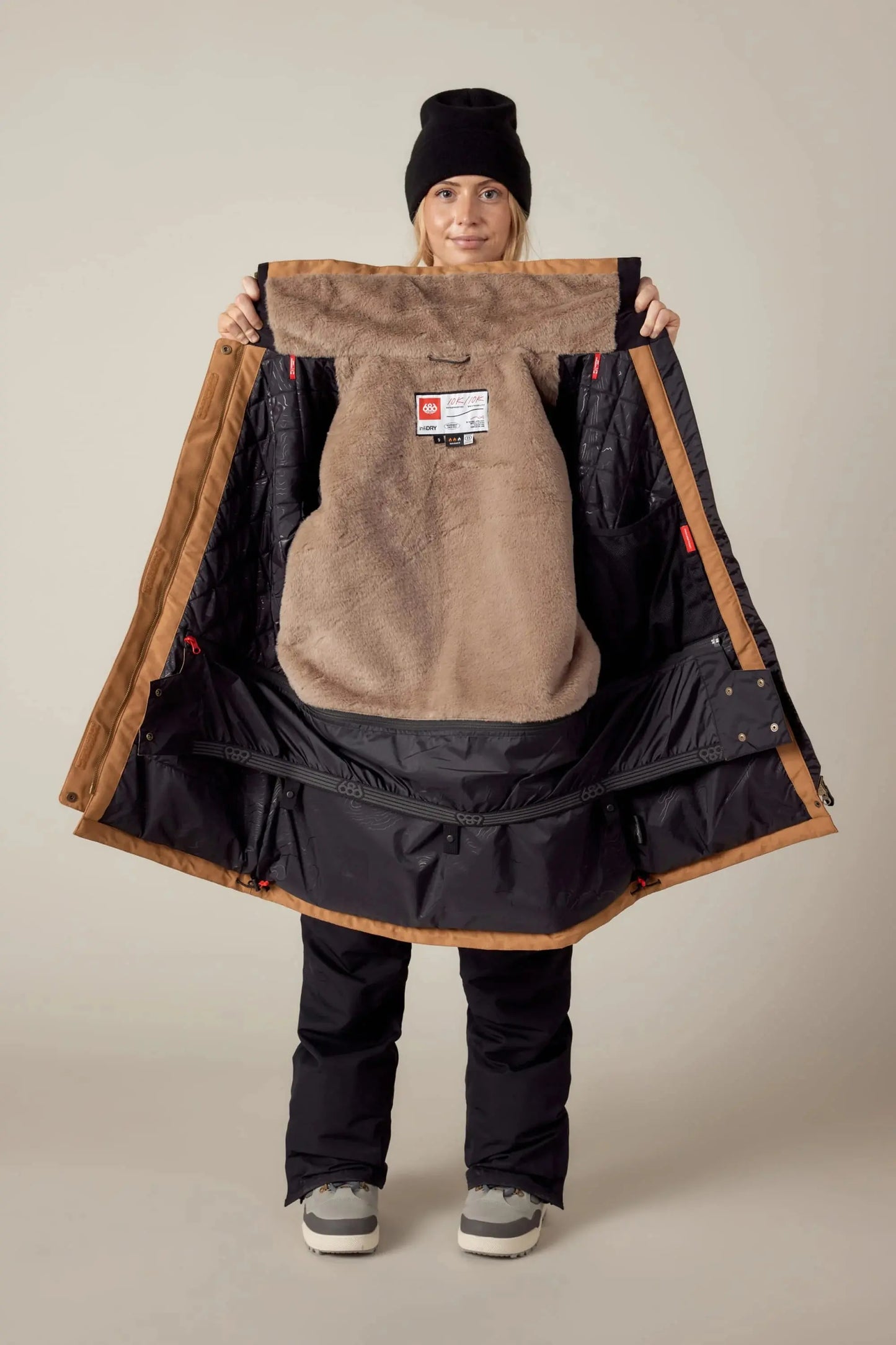 686 Spirit Jacket - Caramel Ripstop 686