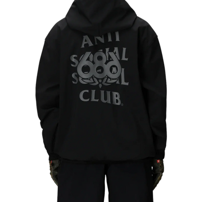 686 Waterproof F1 Hoodie - Black 686