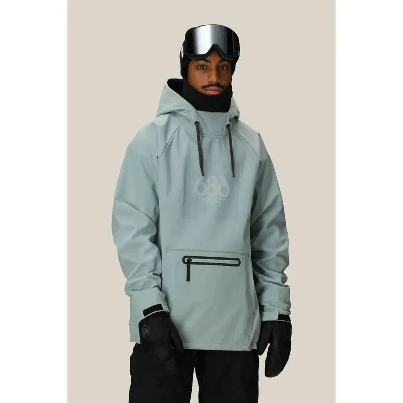 686 Waterproof Hoodie - Dusty Marine 686