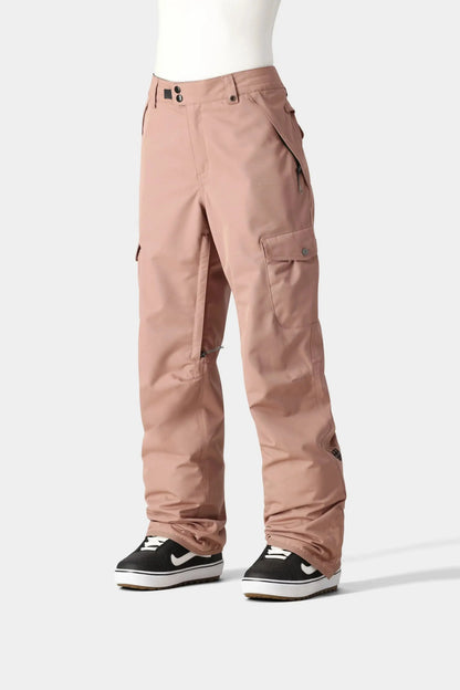 686 Women's Aura Insulated Cargo Snow Pants - Antler 686