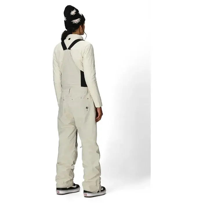686 Women's Black Magic Bib Snow Pants - Limestone 686