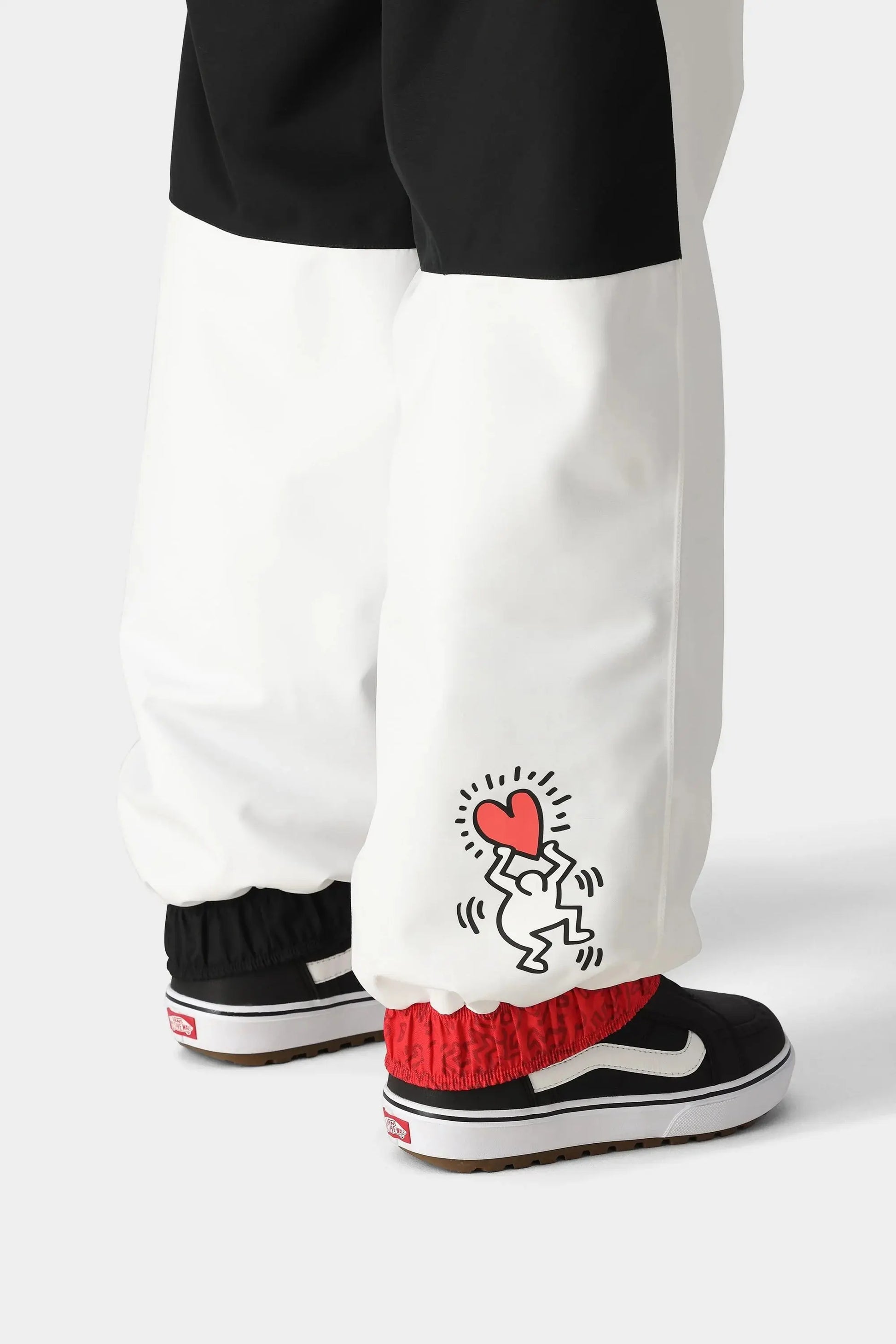 686 Women's Outline Snow Pants - Keith Haring White 686