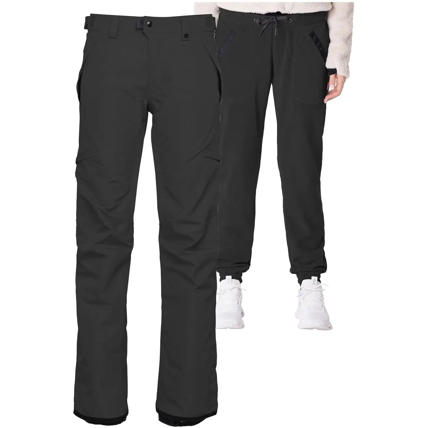 686 Women's Smarty 3-In-1 Cargo Snow Pants - Black 686