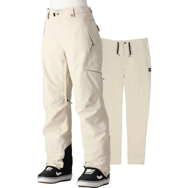 686 Women's Smarty 3-In-1 Cargo Snow Pants - Limestone 686
