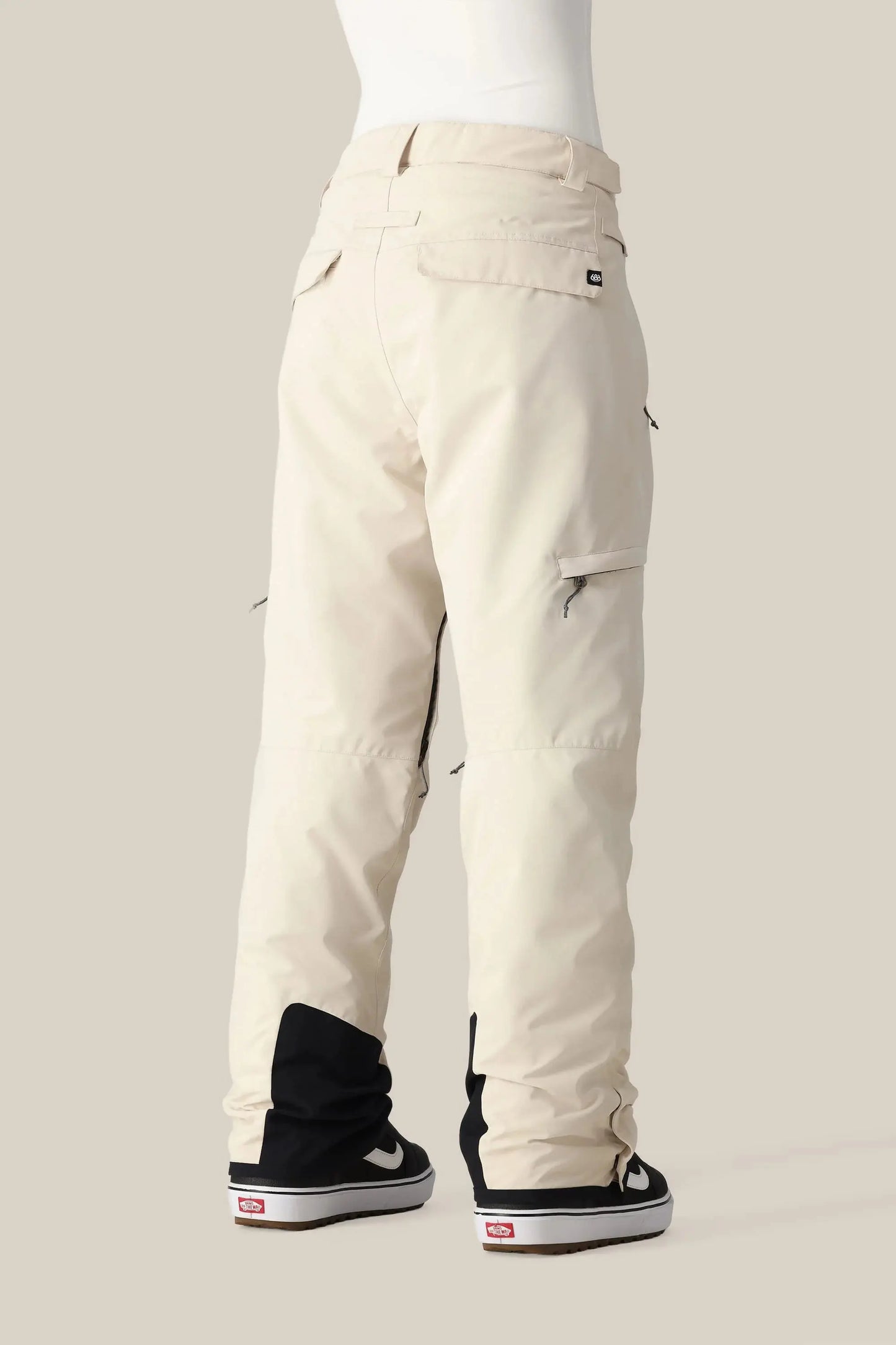 686 Women's Smarty 3-In-1 Cargo Snow Pants - Limestone 686