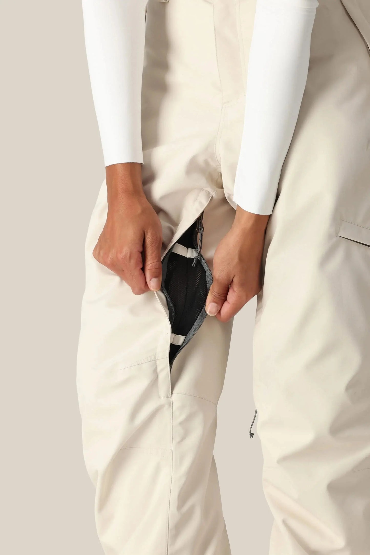 686 Women's Smarty 3-In-1 Cargo Snow Pants - Limestone 686