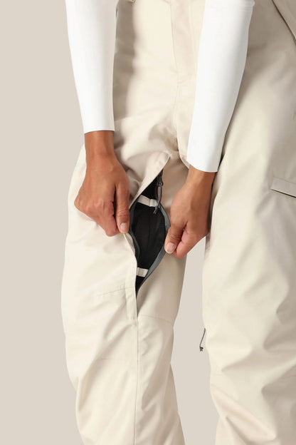 686 Women's Smarty 3-In-1 Cargo Snow Pants - Limestone 686