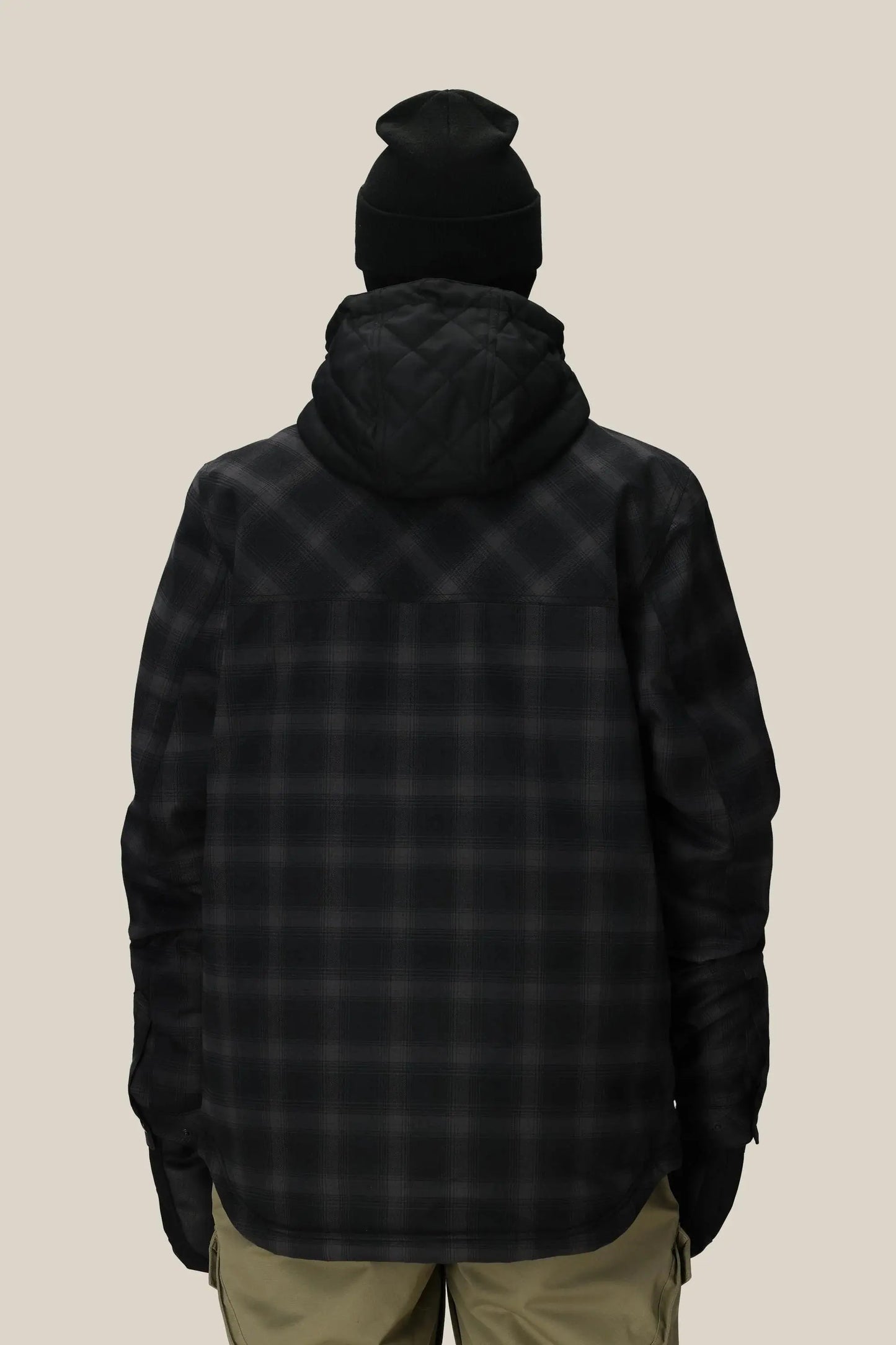 686 Woodland Jacket - Black Plaid 686