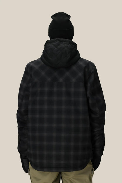 686 Woodland Jacket - Black Plaid 686