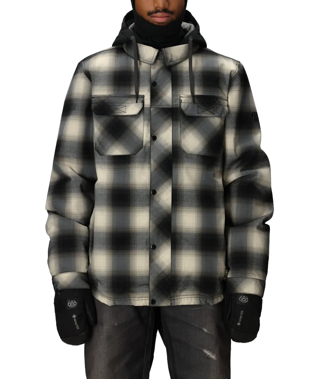 686 Woodland Jacket - Limestone Plaid 686