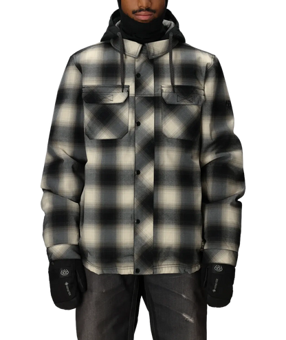 686 Woodland Jacket - Limestone Plaid 686