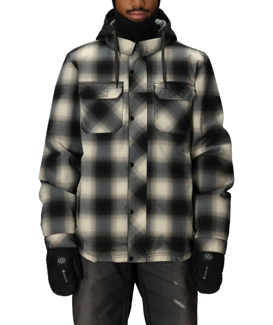 686 Woodland Jacket - Limestone Plaid 686