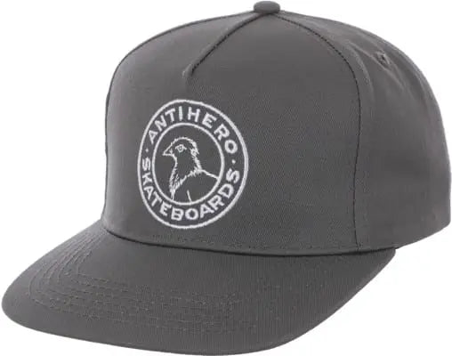 Anti Hero Basic Pigeon Round Snapback Hat ANTI HERO