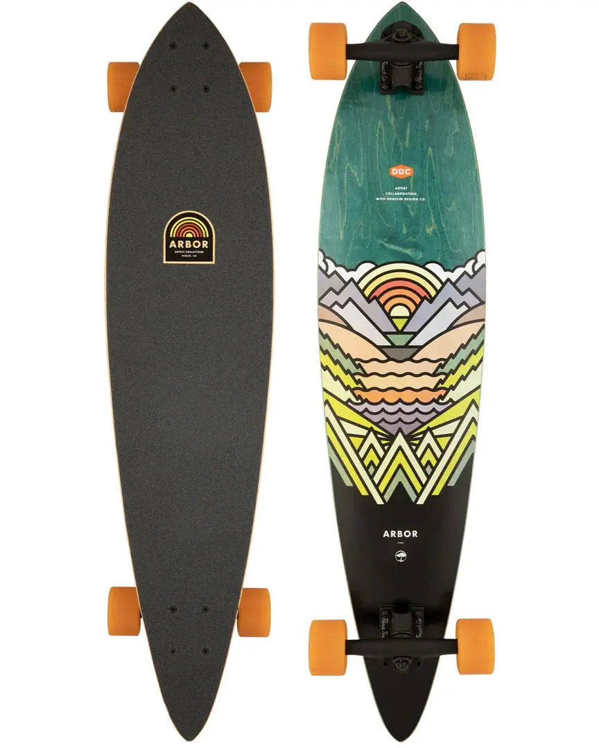 Arbor Pintail Artist Fish 37 Longboard ARBOR