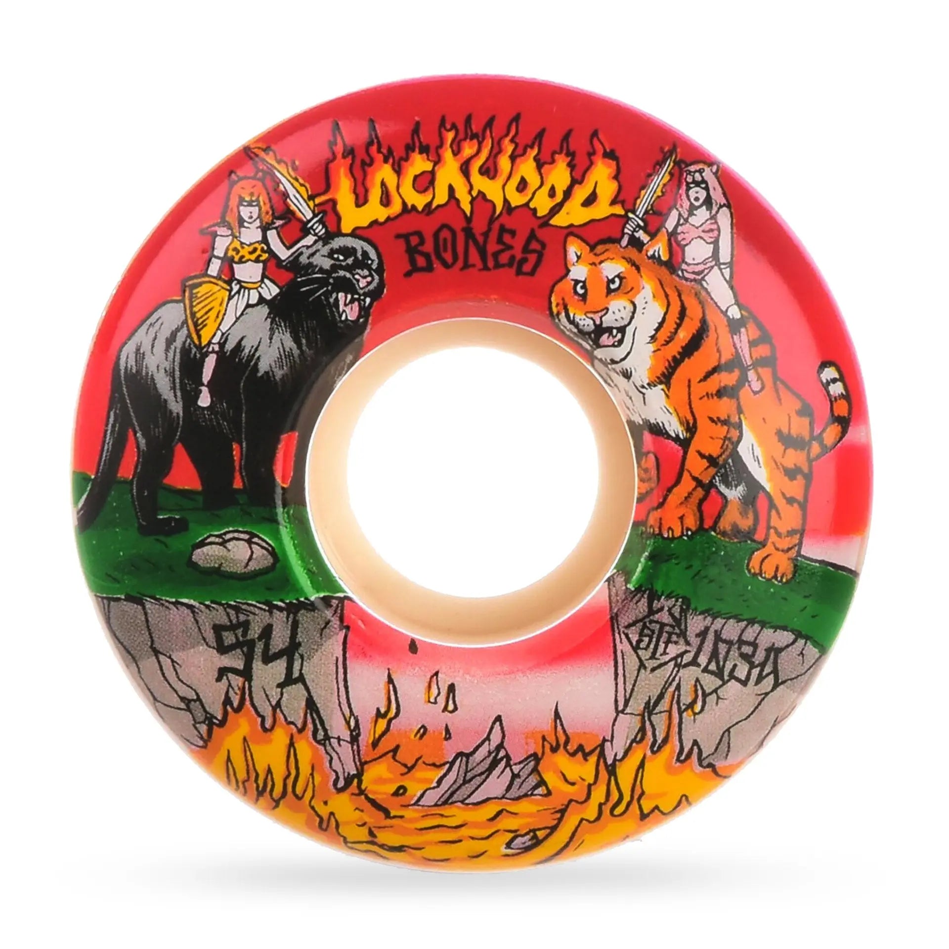 BONES STF LOCKWOOD CATFIGHT 54mm 103A V3 WHEELS BONES