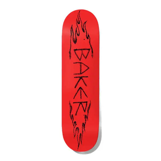 Baker RH Red Feathers 8.125 Skateboard Deck BAKER