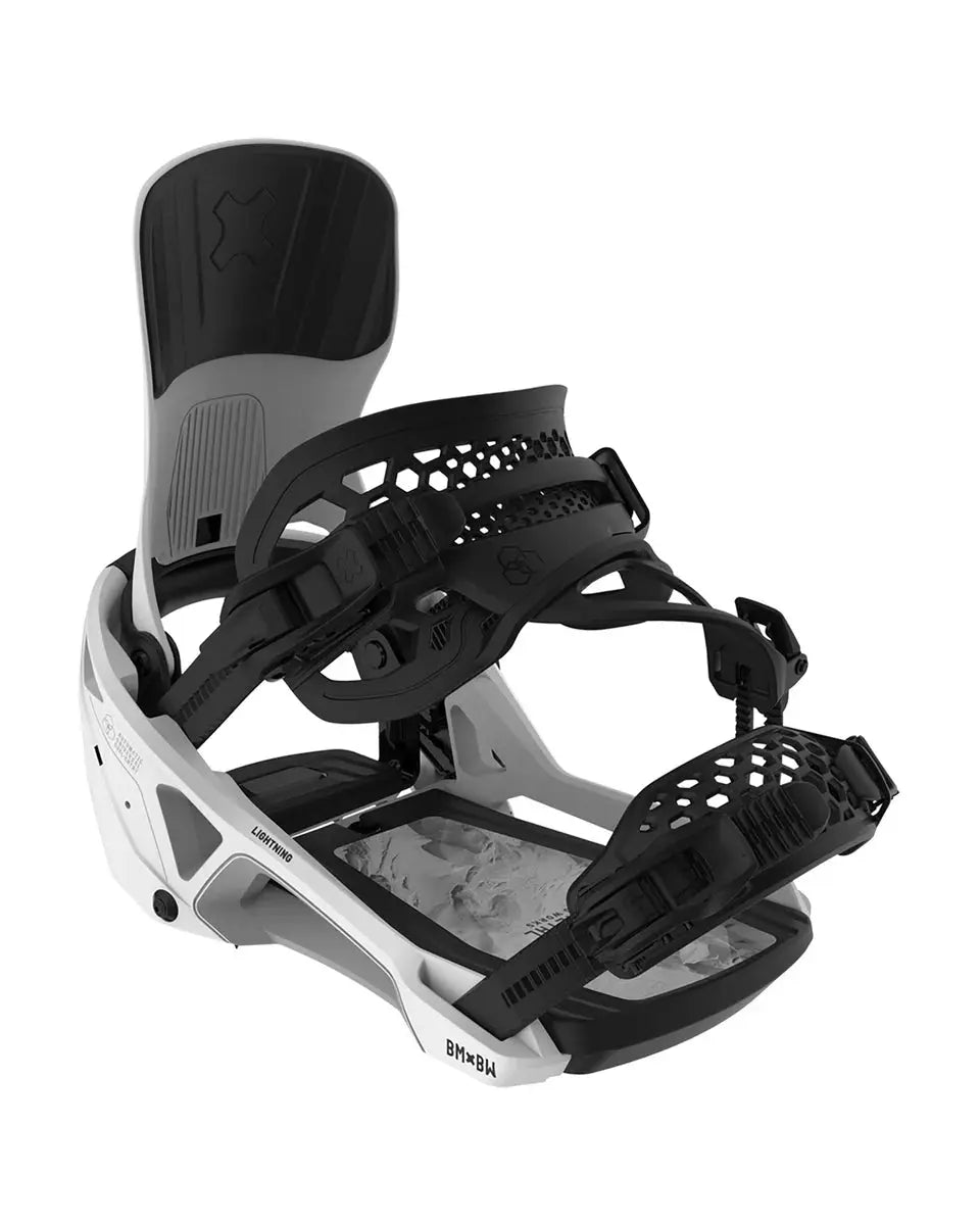 Bent Metal Lightning Supermatic Bindings 2027 - White BENT METAL