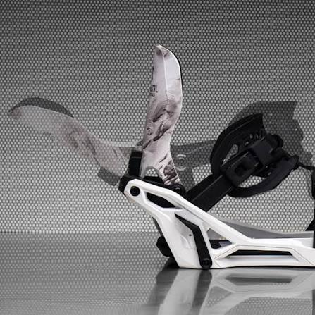 Bent Metal Lightning Supermatic Bindings 2027 - White BENT METAL