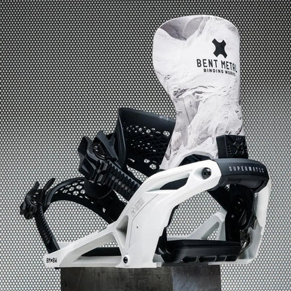 Bent Metal Lightning Supermatic Bindings 2027 - White BENT METAL