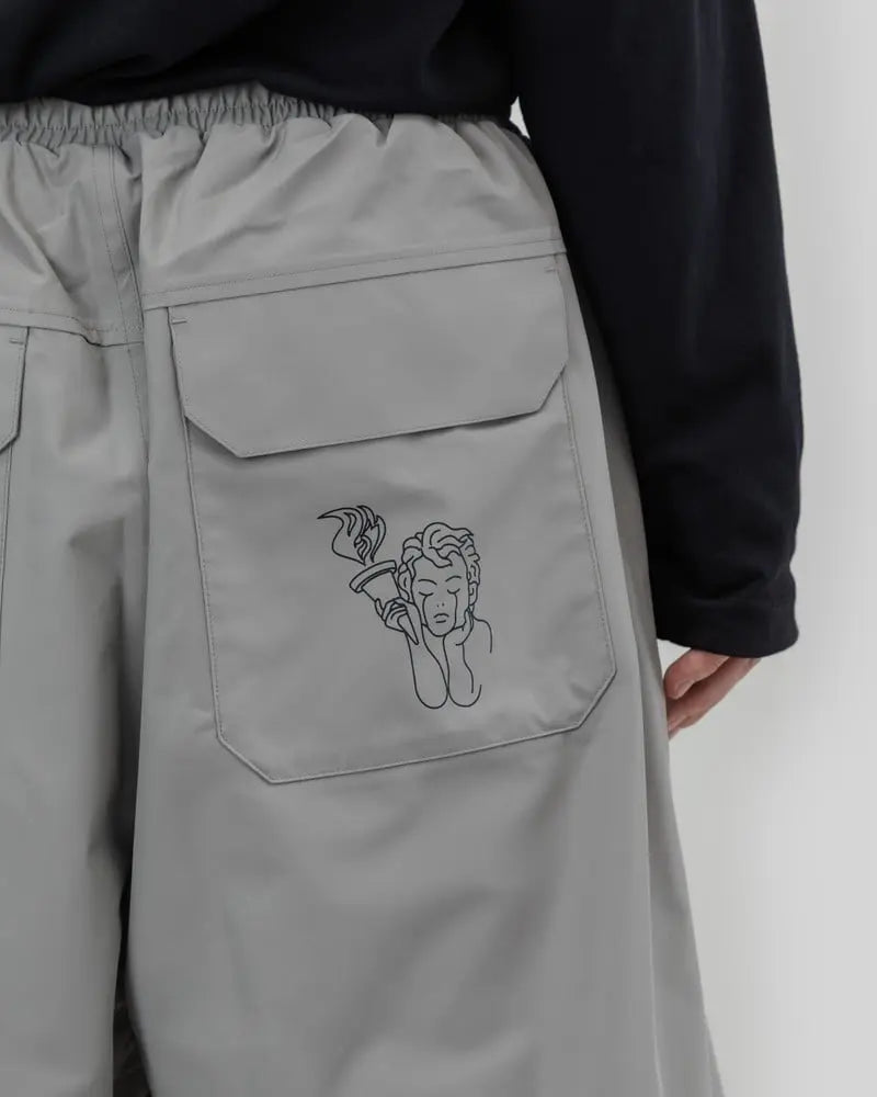 Beyond Medals Park  Snow Pants - Grey Beyond Medals