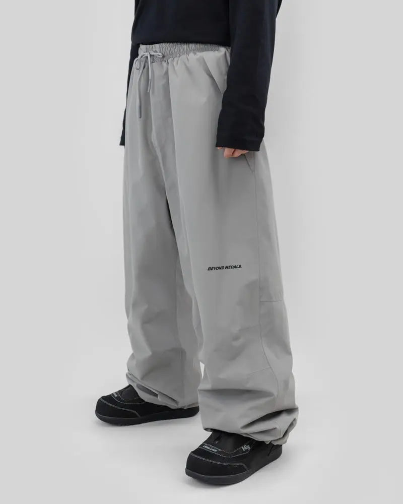 Beyond Medals Park  Snow Pants - Grey Beyond Medals