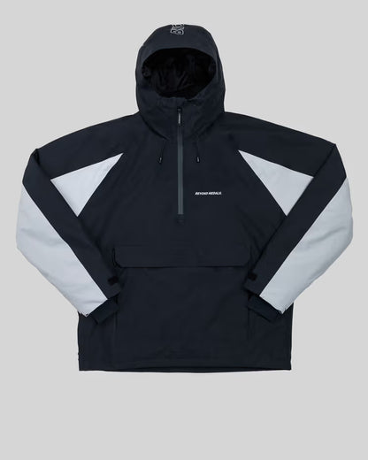 Beyond Medals Retro Anorak 2L Jacket - Black Beyond Medals