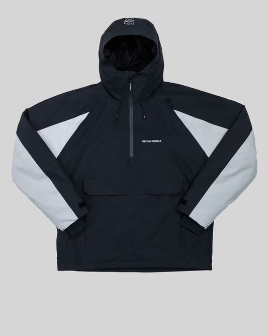 Beyond Medals Retro Anorak 2L Jacket - Black Beyond Medals