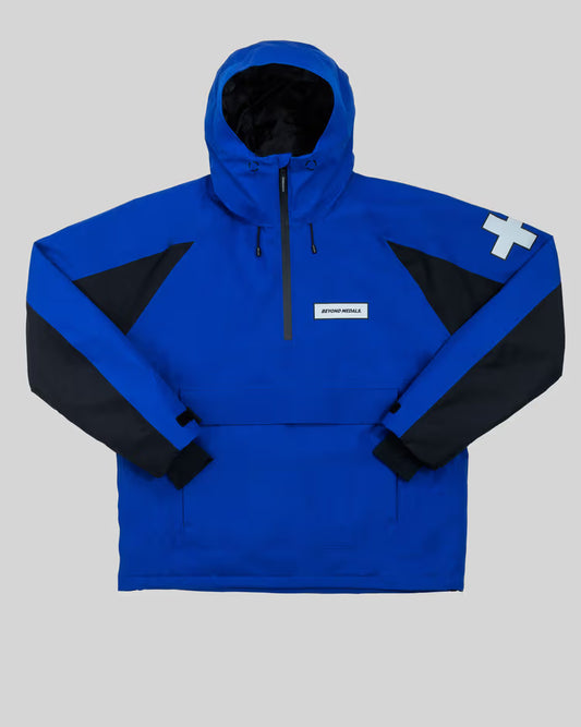 Beyond Medals Retro Anorak 2L Jacket - Blue Beyond Medals