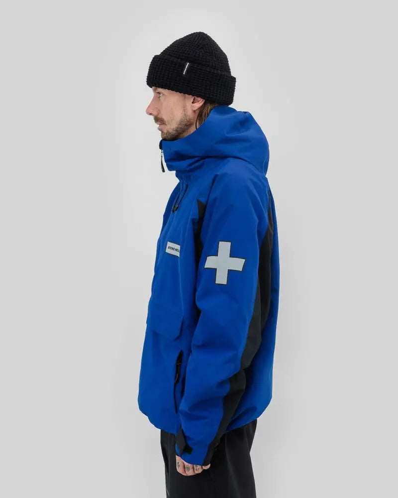 Beyond Medals Retro Anorak 2L Jacket - Blue Beyond Medals