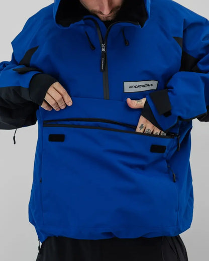 Beyond Medals Retro Anorak 2L Jacket - Blue Beyond Medals
