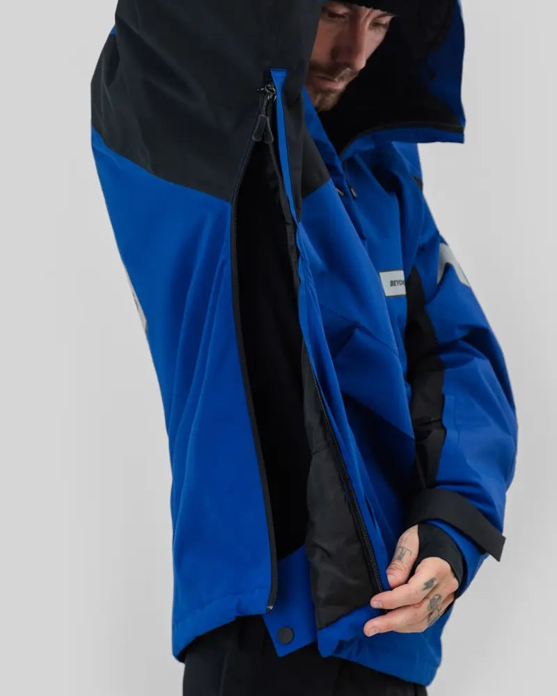 Beyond Medals Retro Anorak 2L Jacket - Blue Beyond Medals