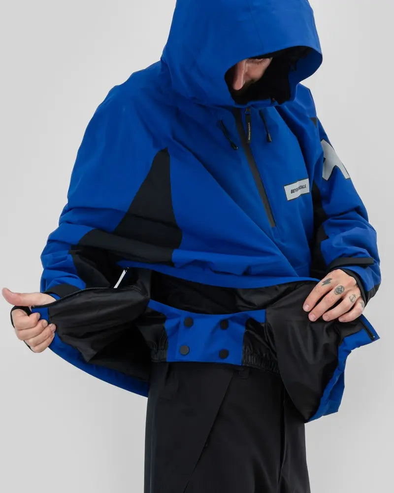 Beyond Medals Retro Anorak 2L Jacket - Blue Beyond Medals