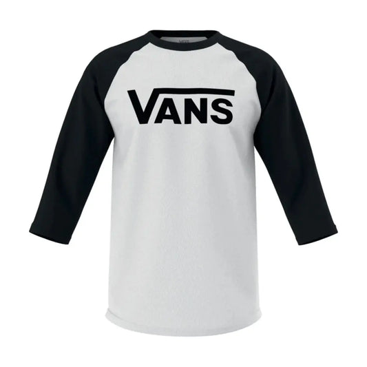 Vans Classic Raglan - Wht/Blk VANS