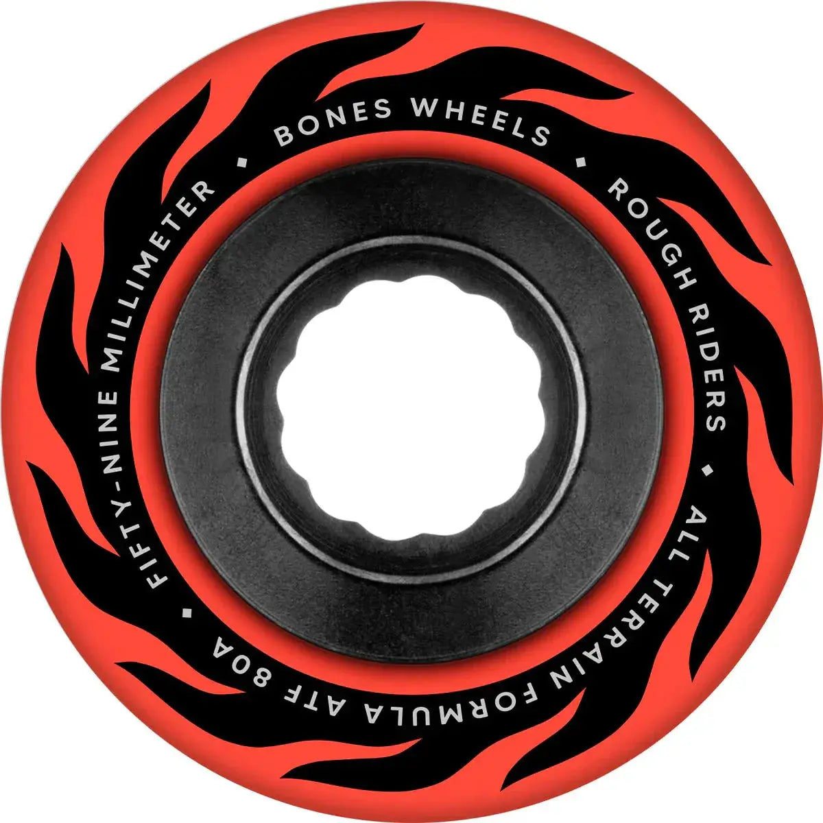 Bones ATF Rough Riders Eternal Flame 80A 59mm Wheels BONES