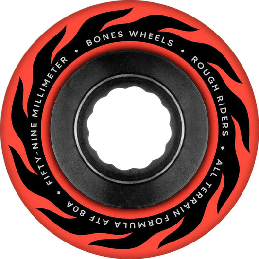 Bones ATF Rough Riders Eternal Flame 80A 59mm Wheels BONES