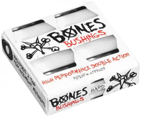Bones Bushings Hard 96A White BONES