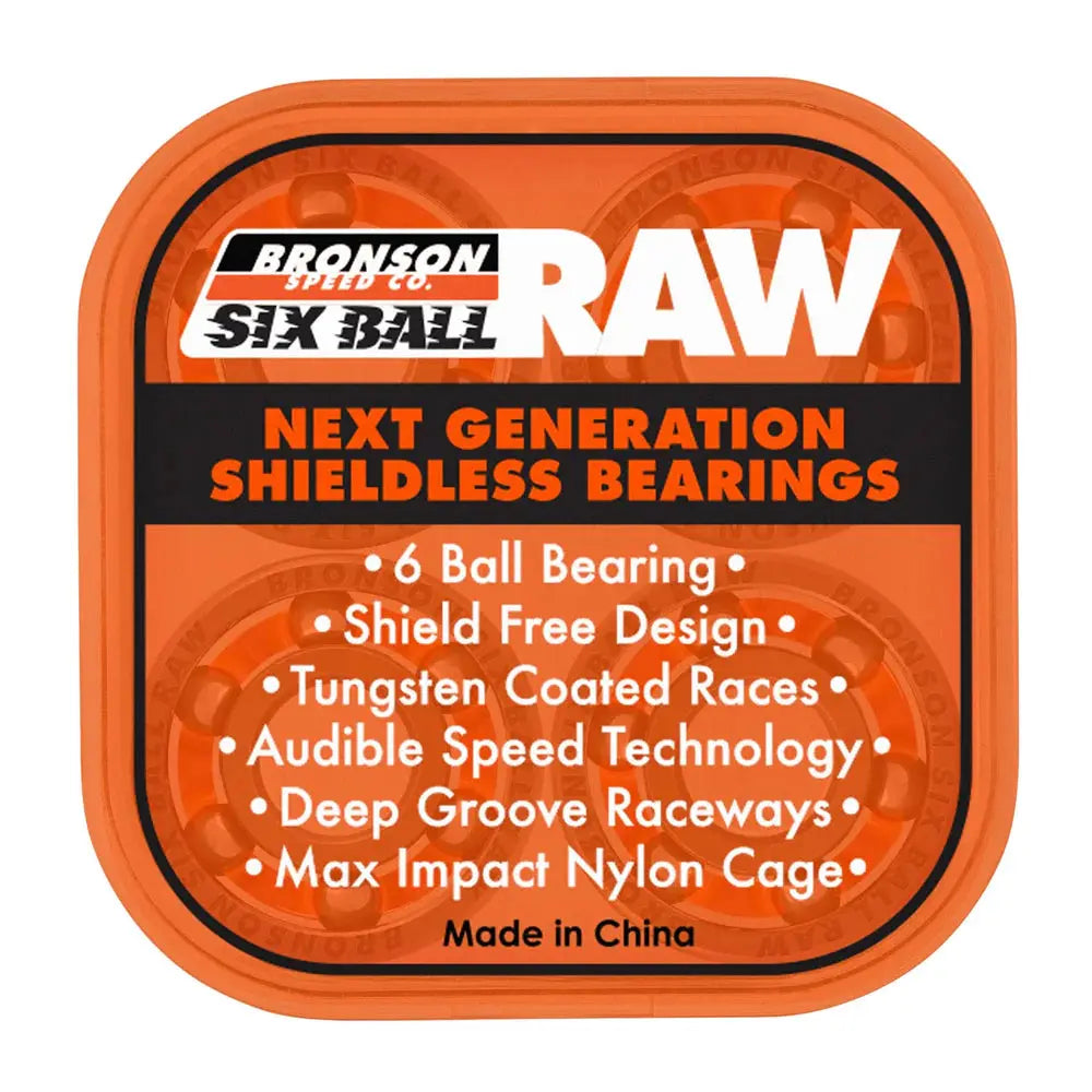 Bronson Raw 6-Ball Bearings BRONSON