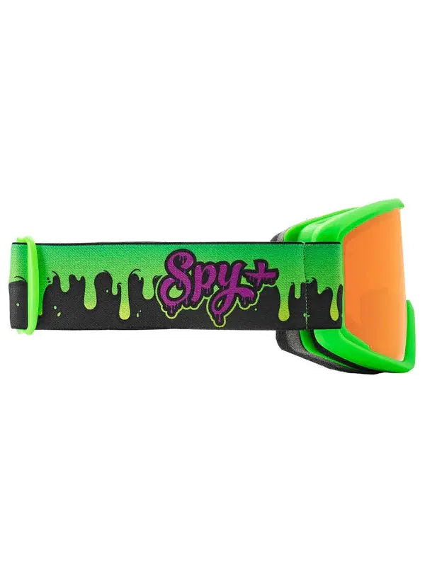 Spy Crusher Elite Jr Slime Goggles Jr slime/Brz Sil SPY