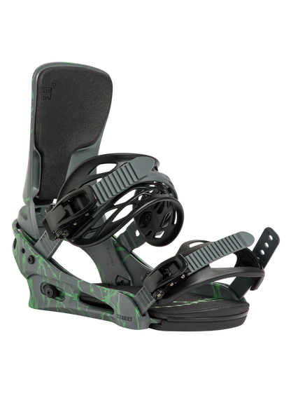 Burton Cartel Bindings - Gray/Green 2027 BURTON