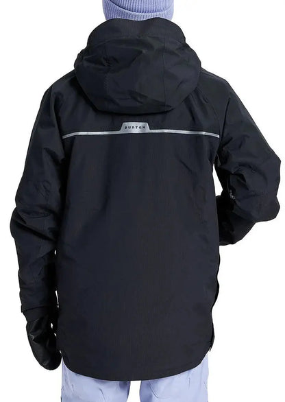 Burton Frostner Anorak Jacket - Black BURTON