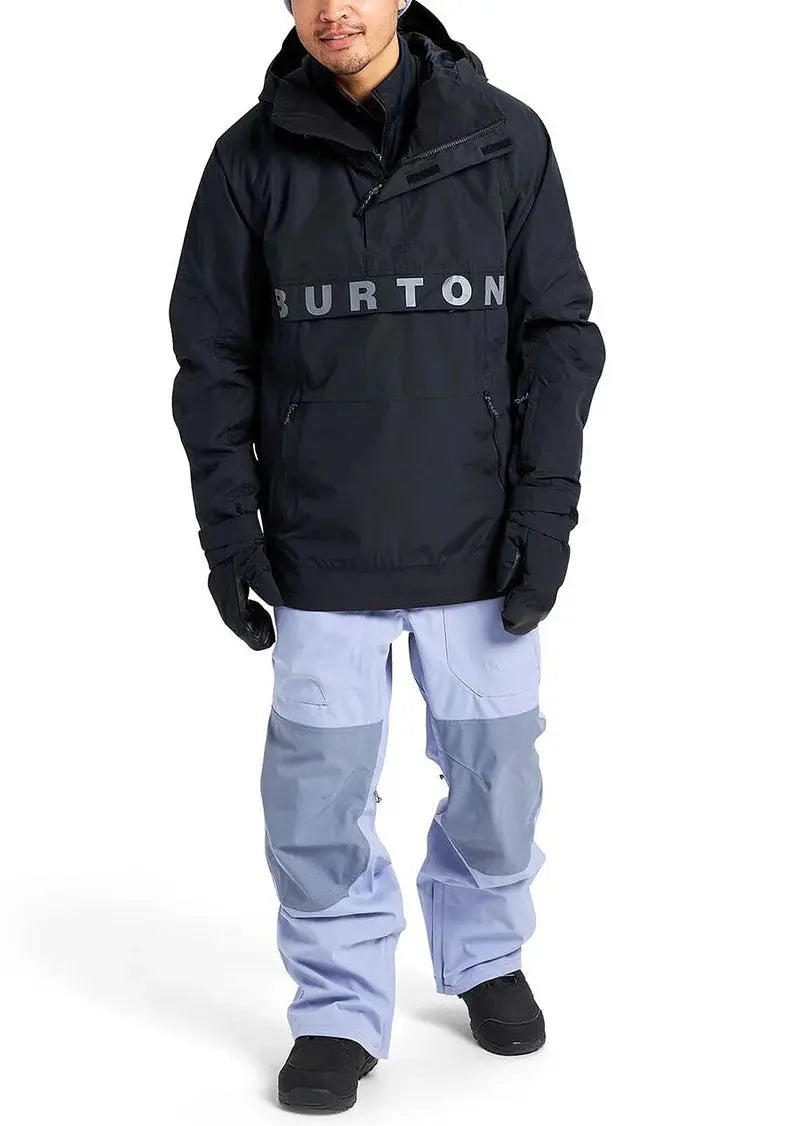 Burton Frostner Anorak Jacket - Black BURTON