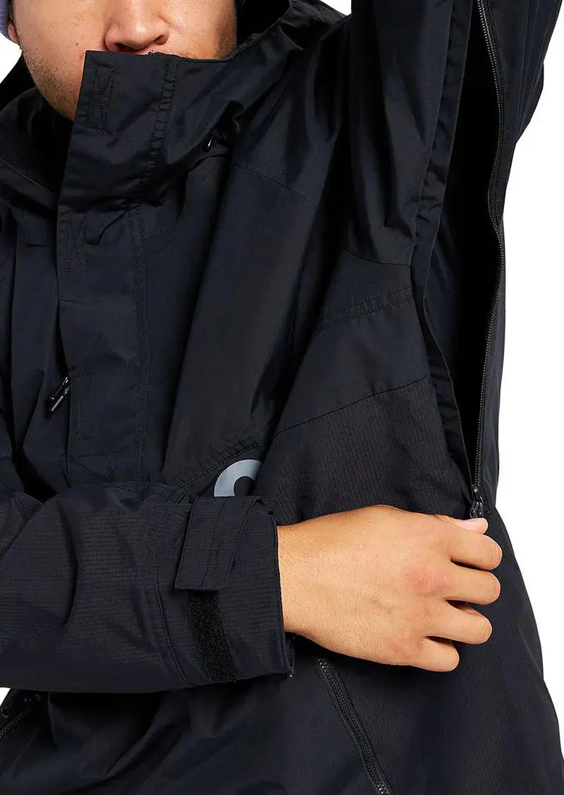 Burton Frostner Anorak Jacket - Black BURTON