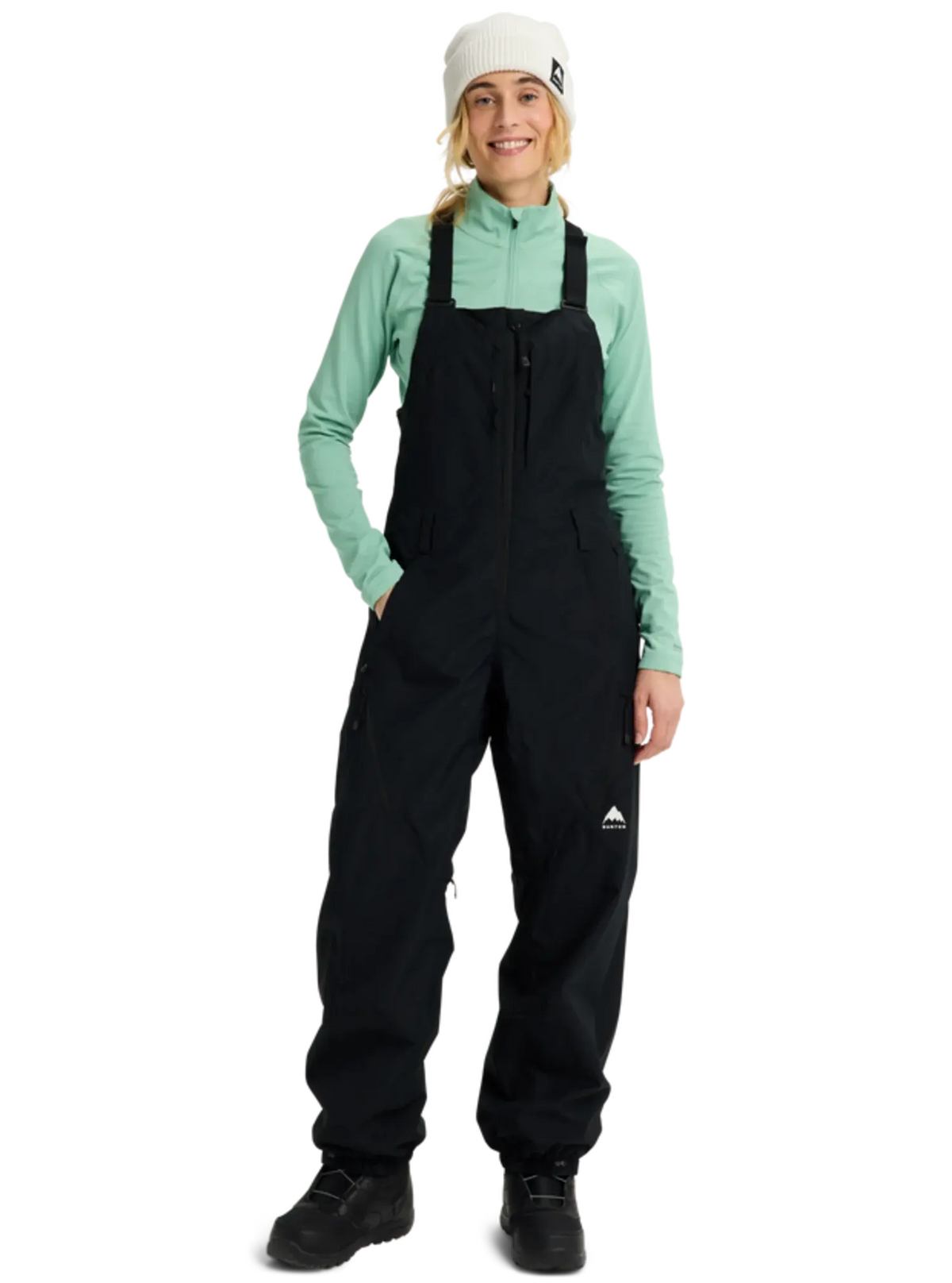 Burton Women's Reserve Bib Snow Pants - Black BURTON