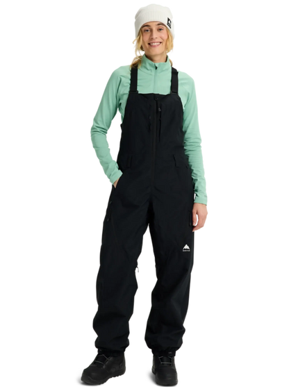 Burton Women's Reserve Bib Snow Pants - Black BURTON