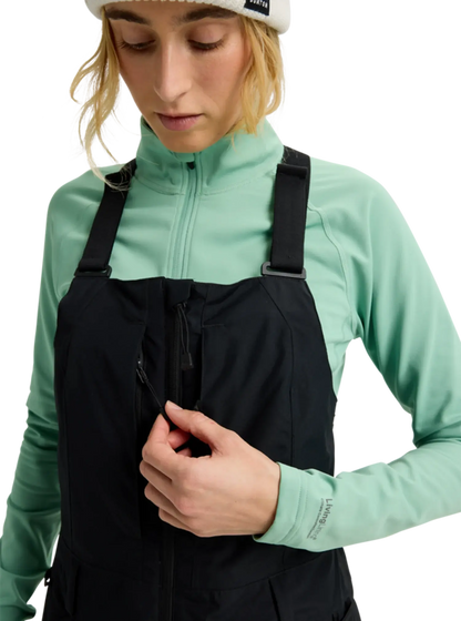 Burton Women's Reserve Bib Snow Pants - Black BURTON