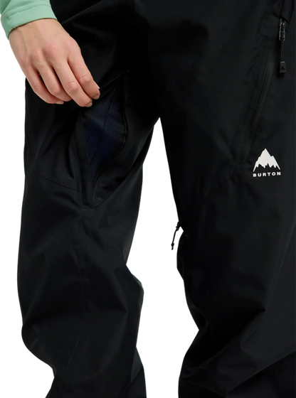 Burton Women's Reserve Bib Snow Pants - Black BURTON
