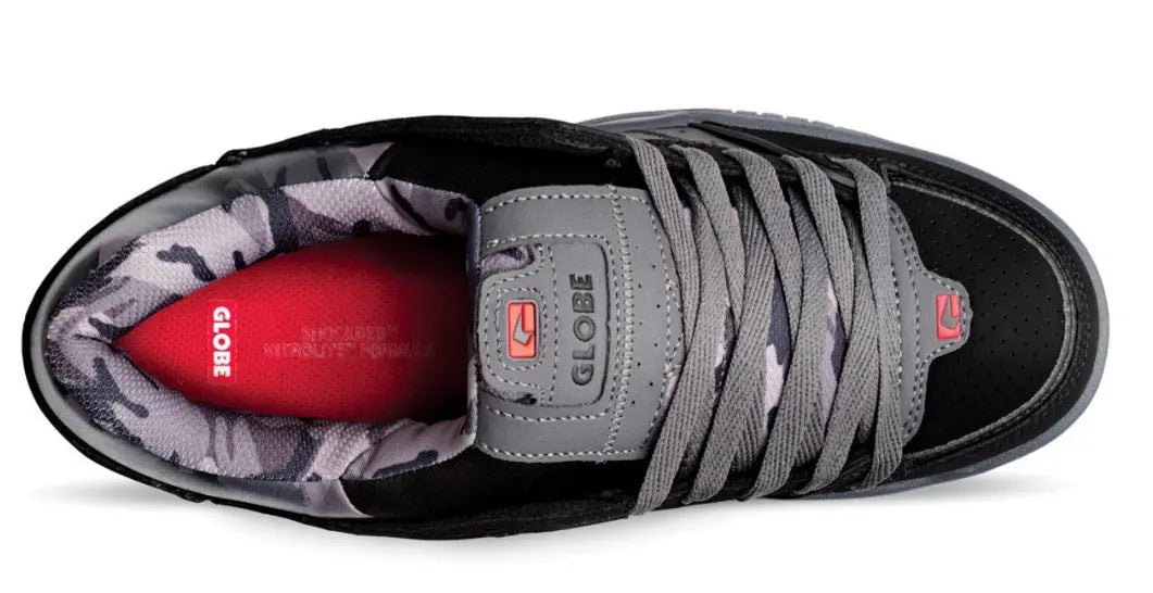 Globe Fusion Shoes - Black/Clear/Camo GLOBE