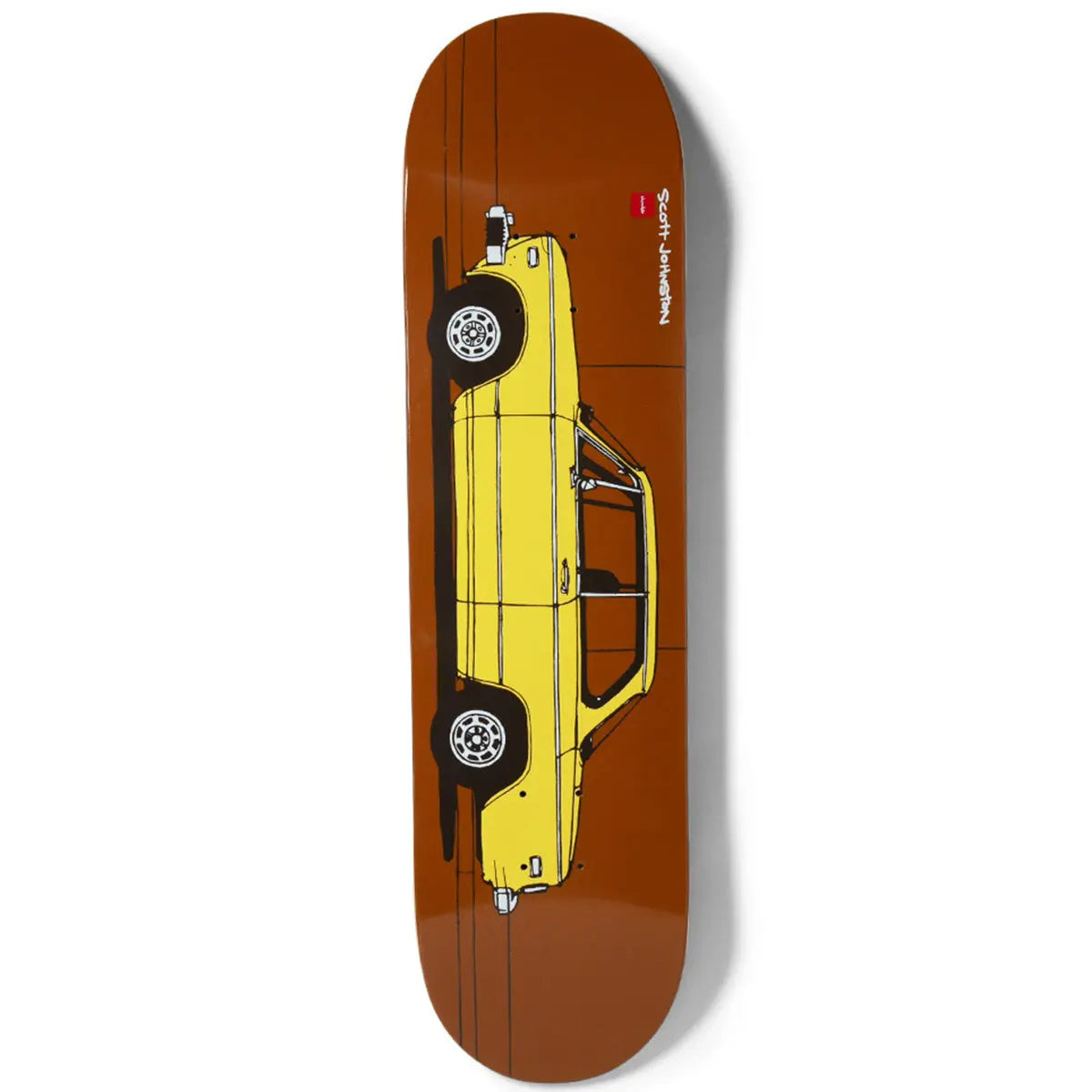 Chocolate Johnston Beamer Reissue PS Stix 7.75 Deck CHOCOLATE