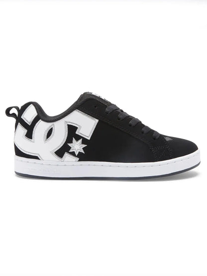 DC Court Graffik Shoes - Black/White DC